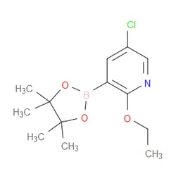 Aobchem&nbsp;5-Chloro-2-ethoxypyridine-3-boronic acid pinacol ester | ≥95% | CAS 2121511-53-1 | C13H19BClNO3 | 500mg