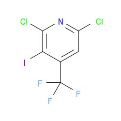 Aobchem&nbsp;2 6-Dichloro-3-iodo-4-(trifluoromethyl)pyridine | ≥97% | CAS 1186405-02-6 | C6HCl2F3IN | 500mg