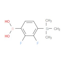 Aobchem&nbsp;2 3-Difluoro-4-(trimethylsilyl)phenylboronic acid | ≥97% | CAS 603990-25-6 | C9H13BF2O2Si | 1g