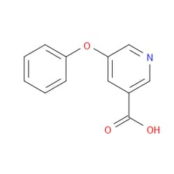 Aobchem&nbsp;5-Phenoxypyridine-3-carboxylic acid | ≥97% | CAS 668969-15-1 | C12H9NO3 | 1g