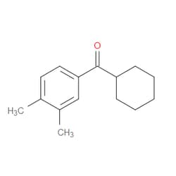 Aobchem&nbsp;Cyclohexyl(3 4-dimethylphenyl)methanone | ≥95% | CAS 133047-84-4 | C15H20O | 250mg