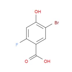 Aobchem&nbsp;5-Bromo-2-fluoro-4-hydroxybenzoic acid | ≥97% | CAS 1781790-71-3 | C7H4BrFO3 | 250mg