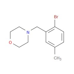 Aobchem&nbsp;4-[(2-Bromo-5-methylphenyl)methyl]-morpholine | ≥97% | CAS 1414870-51-1 | C12H16BrNO | 250mg