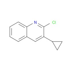 Aobchem&nbsp;2-Chloro-3-cyclopropylquinoline | ≥97% | CAS 85274-12-0 | C12H10ClN | 1g