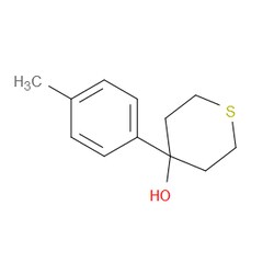 Aobchem&nbsp;Tetrahydro-4-(4-methylphenyl)-2H-thiopyran-4-ol | ≥95% | CAS 853887-01-1 | C12H16OS | 500mg