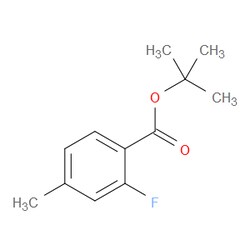 Aobchem&nbsp;1 1-Dimethylethyl 2-fluoro-4-methylbenzoate | ≥97% | CAS 1353486-88-0 | C12H15FO2 | 1g