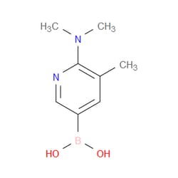 Aobchem&nbsp;2-(Dimethylamino)-3-methylpyridine-5-boronic acid | ≥95% | CAS 1223527-80-7 | C8H13BN2O2 | 250mg