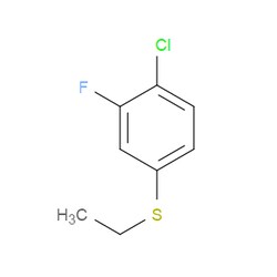 Aobchem&nbsp;1-Chloro-4-(ethylthio)-2-fluorobenzene | ≥95% | CAS 1314937-82-0 | C8H8ClFS | 250mg