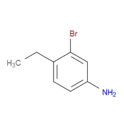 Aobchem&nbsp;3-Bromo-4-ethylaniline | ≥97% | CAS 52121-36-5 | C8H10BrN | 1g