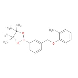Aobchem&nbsp;4 4 5 5-Tetramethyl-2-(3-((o-tolyloxy)methyl)phenyl)-1 3 2-dioxaborolane | ≥95% | CAS 2246632-59-5 | C20H25BO3 | 1g