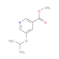 Aobchem&nbsp;Methyl 5-isopropoxynicotinate | ≥97% | CAS 874285-24-2 | C10H13NO3 | 1g