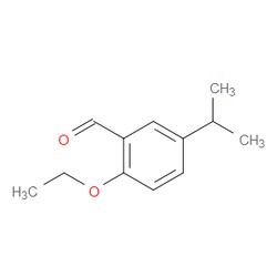 Aobchem&nbsp;2-Ethoxy-5-isopropylbenzaldehyde | ≥95% | CAS 883537-51-7 | C12H16O2 | 1g