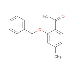 Aobchem&nbsp;1-[4-Methyl-2-(phenylmethoxy)phenyl]ethanone | ≥95% | CAS 58110-89-7 | C16H16O2 | 500mg