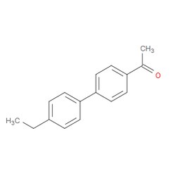 Aobchem&nbsp;1-(4 -Ethyl[1 1 -biphenyl]-4-yl)ethanone | ≥95% | CAS 5730-92-7 | C16H16O | 250mg