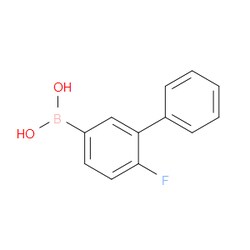 Aobchem&nbsp;2-Fluoro-biphenyl-5-ylboronic acid | ≥97% | CAS 1383532-12-4 | C12H10BFO2 | 500mg