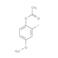 Aobchem&nbsp;2-Fluoro-4-methoxyphenyl acetate | ≥97% | CAS 181305-63-5 | C9H9FO3 | 1g