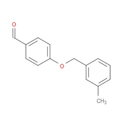 Aobchem&nbsp;4-((3-Methylbenzyl)oxy)benzaldehyde | ≥95% | CAS 428470-82-0 | C15H14O2 | 250mg