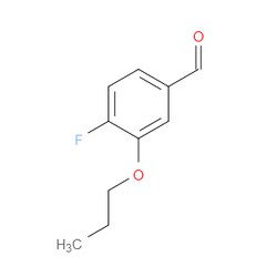 AOBCHEM&nbsp;4-Fluoro-3-propoxybenzaldehyde | ≥95% | CAS 1379257-62-1 | C10H11FO2 | 250mg