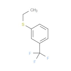 Aobchem&nbsp;1-(Ethylthio)-3-(trifluoromethyl)benzene | ≥97% | CAS 1447671-84-2 | C9H9F3S | 500mg