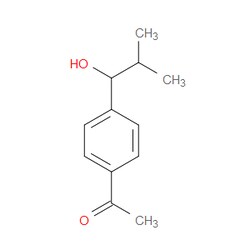 Aobchem&nbsp;1-(4-(1-Hydroxy-2-methylpropyl)phenyl)ethanone | ≥97% | CAS 1314907-71-5 | C12H16O2 | 1g