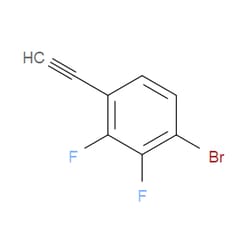 Aobchem&nbsp;1-Bromo-4-ethynyl-2 3-difluorobenzene | ≥97% | CAS 2000002-78-6 | C8H3BrF2 | 500mg