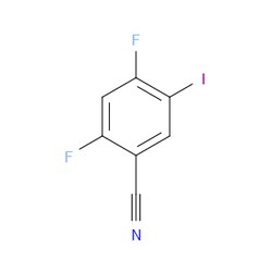 Aobchem&nbsp;2 4-Difluoro-5-iodobenzonitrile | ≥97% | CAS 1803837-32-2 | C7H2F2IN | 500mg