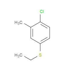 Aobchem&nbsp;1-Chloro-4-(ethylthio)-2-methylbenzene | ≥95% | CAS 1314955-58-2 | C9H11ClS | 500mg