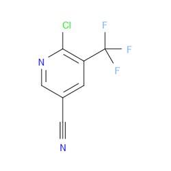 Aobchem&nbsp;6-Chloro-5-(trifluoromethyl)-3-pyridinecarbonitrile | ≥95% | CAS 1245915-29-0 | C7H2ClF3N2 | 250mg
