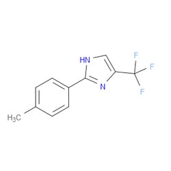 Aobchem&nbsp;2-(P-tolyl)-4-(trifluoromethyl)-1H-imidazole | ≥95% | CAS 33469-18-0 | C11H9F3N2 | 1g