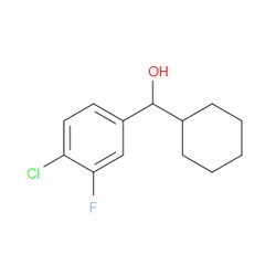 Aobchem&nbsp;4-Chloro- -cyclohexyl-3-fluorobenzenemethanol | ≥95% | CAS 1341655-63-7 | C13H16ClFO | 1g