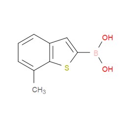 Aobchem&nbsp;B-(7-Methylbenzo[b]thien-2-yl)boronic acid | ≥95% | CAS 1340599-91-8 | C9H9BO2S | 500mg