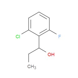 Aobchem&nbsp;2-Chloro- -ethyl-6-fluorobenzenemethanol | ≥97% | CAS 1226405-69-1 | C9H10ClFO | 250mg