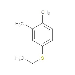 Aobchem&nbsp;4-(Ethylthio)-1 2-dimethylbenzene | ≥95% | CAS 105336-64-9 | C10H14S | 250mg