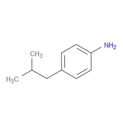 Aobchem&nbsp;4-Isobutylaniline | ≥95% | CAS 30090-17-6 | C10H15N | 250mg