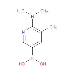 Aobchem&nbsp;2-(Dimethylamino)-3-methylpyridine-5-boronic acid | ≥95% | CAS 1223527-80-7 | C8H13BN2O2 | 1g