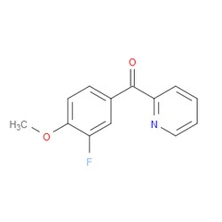 Aobchem&nbsp;(3-Fluoro-4-methoxyphenyl)-2-pyridinylmethanone | ≥95% | CAS 1261468-94-3 | C13H10FNO2 | 1g