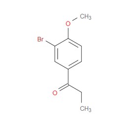 Aobchem&nbsp;1-(3-Bromo-4-methoxyphenyl)-1-propanone | ≥95% | CAS 4374-36-1 | C10H11BrO2 | 1g