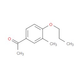 Aobchem&nbsp;1-(3-Methyl-4-propoxyphenyl)ethanone | ≥95% | CAS 59865-30-4 | C12H16O2 | 500mg