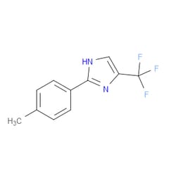 Aobchem&nbsp;2-(P-tolyl)-4-(trifluoromethyl)-1H-imidazole | ≥95% | CAS 33469-18-0 | C11H9F3N2 | 500mg