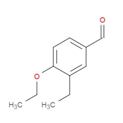 Aobchem&nbsp;4-Ethoxy-3-ethylbenzaldehyde | ≥97% | CAS 883536-96-7 | C11H14O2 | 500mg