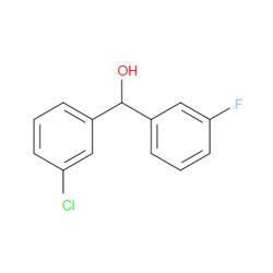Aobchem&nbsp;3-Chloro- -(3-fluorophenyl)benzenemethanol | ≥95% | CAS 170019-18-8 | C13H10ClFO | 250mg