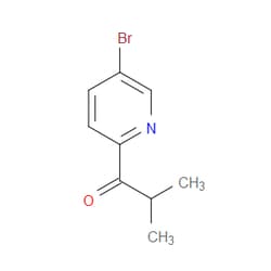 Aobchem&nbsp;1-(5-Bromo-2-pyridinyl)-2-methyl-1-propanone | ≥95% | CAS 890150-89-7 | C9H10BrNO | 1g
