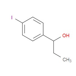 Aobchem&nbsp;1-(4-Iodophenyl)propan-1-ol | ≥95% | CAS 90609-48-6 | C9H11IO | 1g