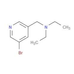 Aobchem&nbsp;5-Bromo-N N-diethyl-3-pyridinemethanamine | ≥97% | CAS 104290-48-4 | C10H15BrN2 | 250mg