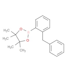 Aobchem&nbsp;4 4 5 5-Tetramethyl-2-[2-(phenylmethyl)phenyl]-1 3 2-dioxaborolane | ≥95% | CAS 1334402-96-8 | C19H23BO2 | 250mg