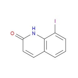 Aobchem&nbsp;8-Iodoquinolin-2(1H)-one | ≥97% | CAS 1261578-65-7 | C9H6INO | 500mg
