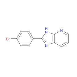 Aobchem&nbsp;2-(4-Bromophenyl)-3H-imidazo[4 5-b]pyridine | ≥95% | CAS 75007-86-2 | C12H8BrN3 | 500mg