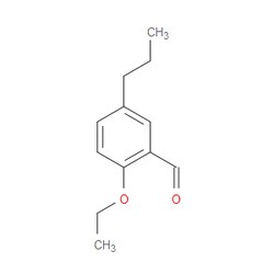 Aobchem&nbsp;2-Ethoxy-5-propylbenzaldehyde | ≥95% | CAS 883540-80-5 | C12H16O2 | 500mg