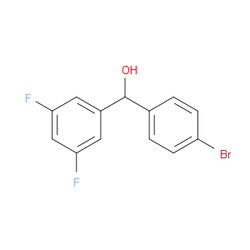 Aobchem&nbsp;-(4-Bromophenyl)-3 5-difluorobenzenemethanol | ≥95% | CAS 1281203-83-5 | C13H9BrF2O | 250mg