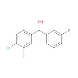 Aobchem&nbsp;4-Chloro-3-fluoro- -(3-fluorophenyl)benzenemethanol | ≥95% | CAS 844683-62-1 | C13H9ClF2O | 1g